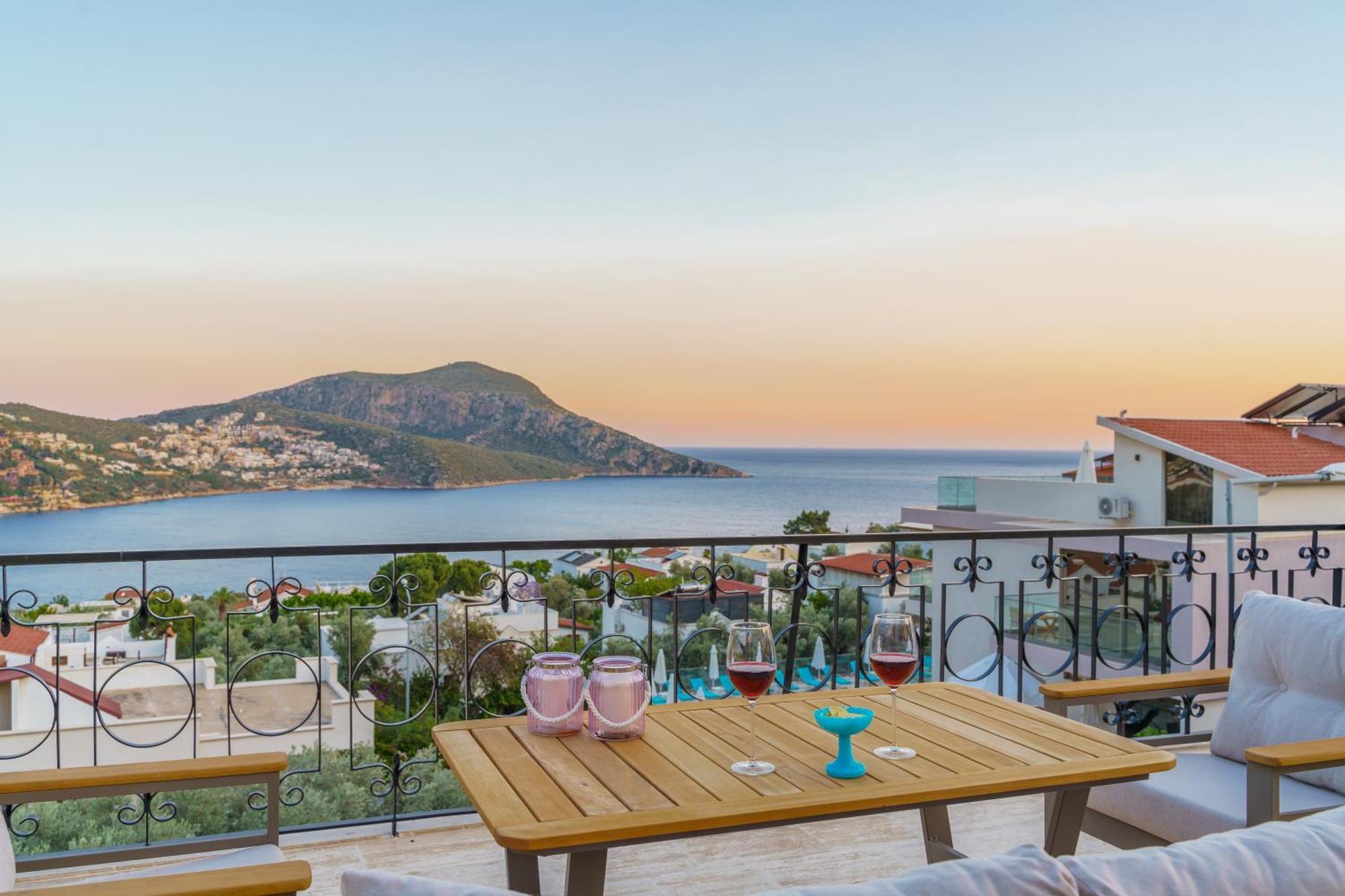 Villa Vista Mare Kalkan Eksteriør billede
