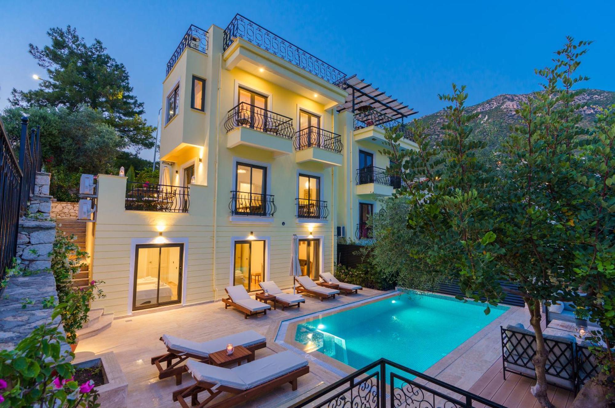 Villa Vista Mare Kalkan Eksteriør billede
