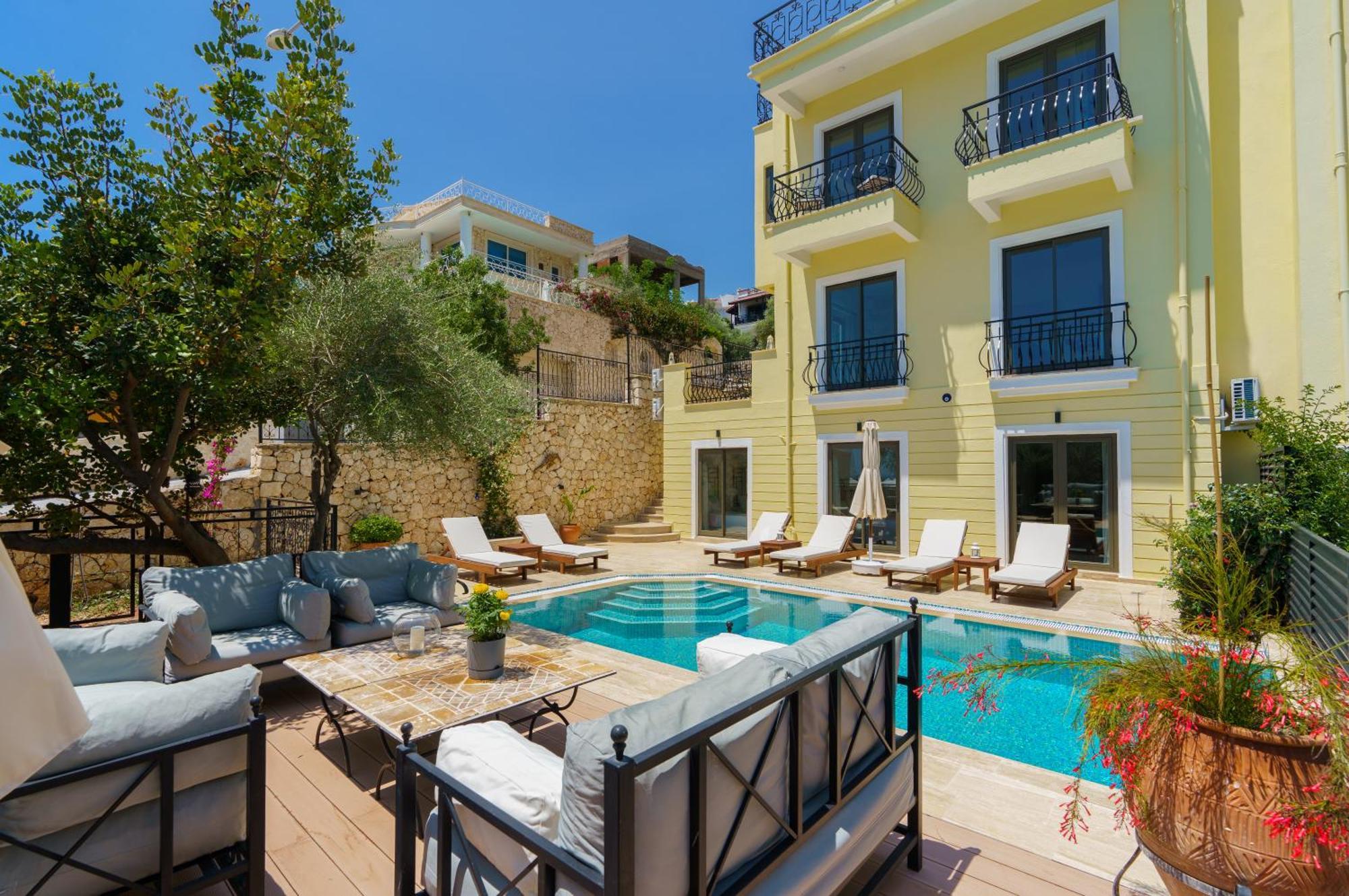 Villa Vista Mare Kalkan Eksteriør billede