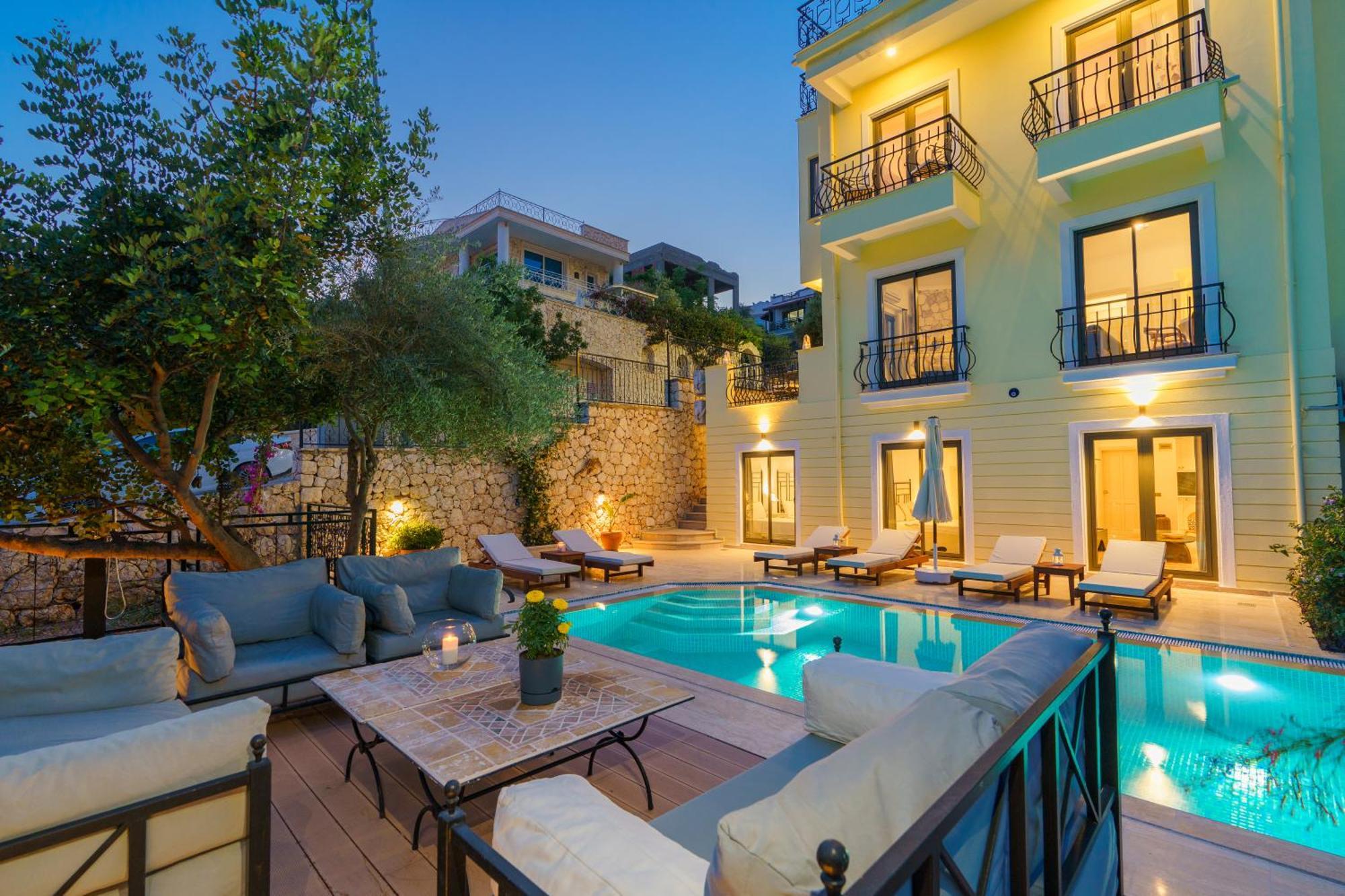 Villa Vista Mare Kalkan Eksteriør billede