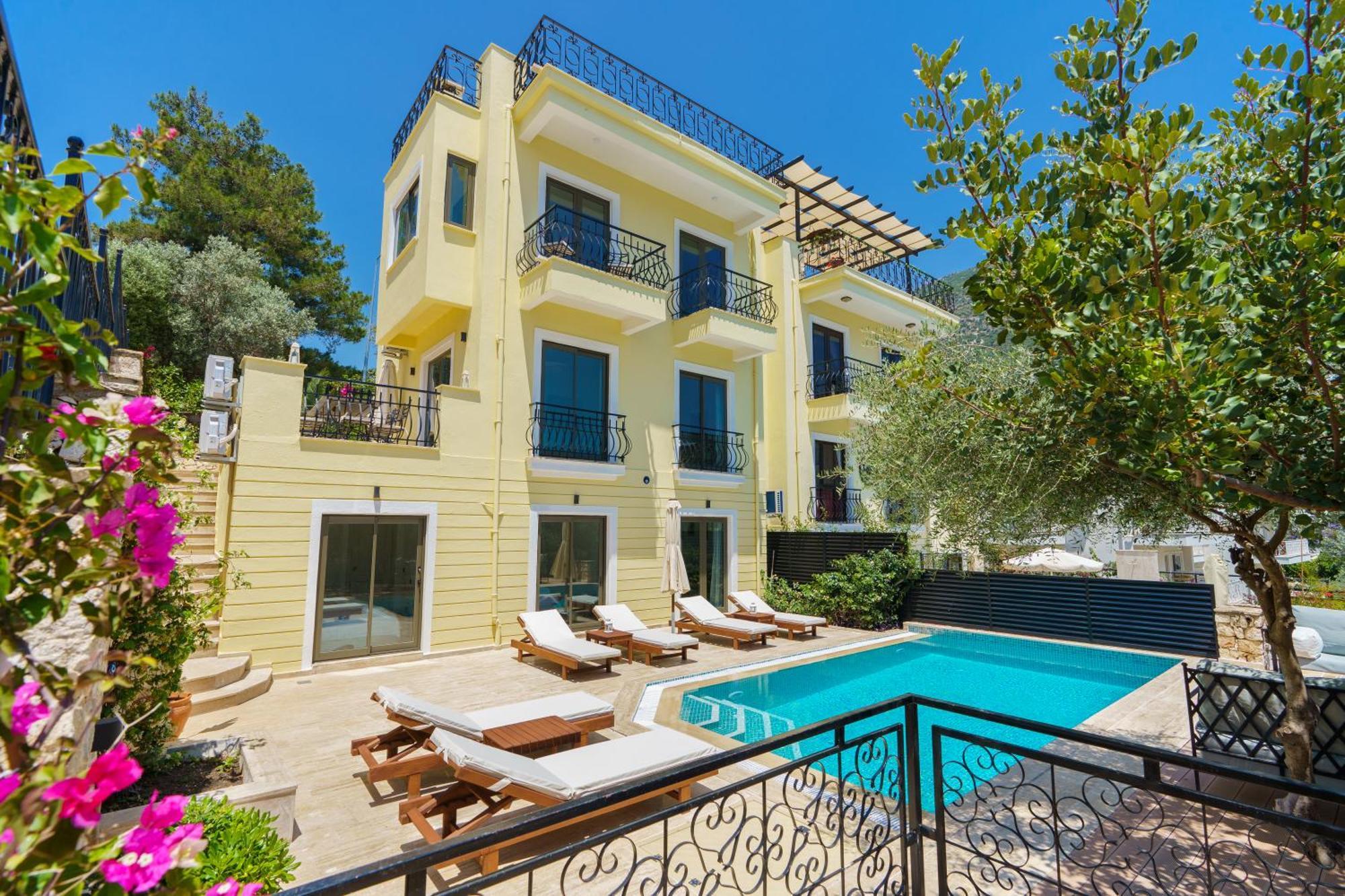 Villa Vista Mare Kalkan Eksteriør billede