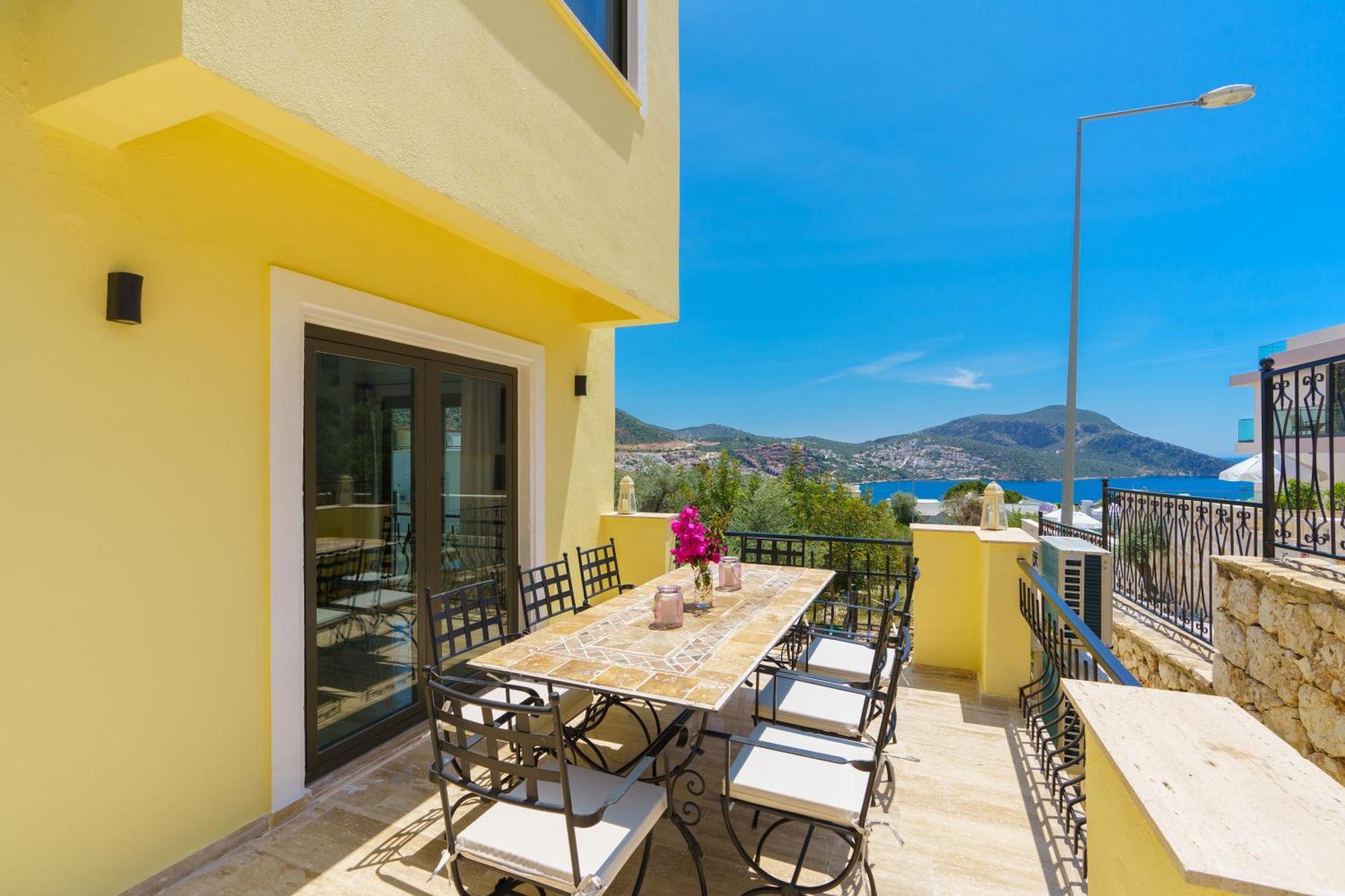 Villa Vista Mare Kalkan Eksteriør billede
